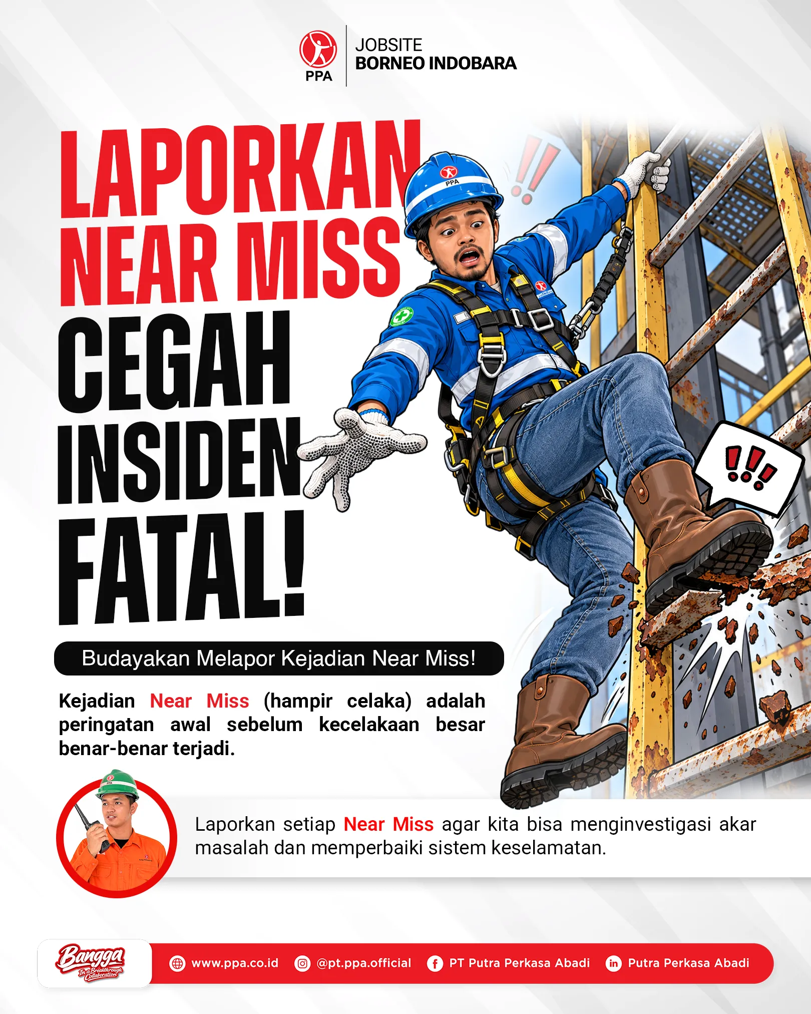 Laporkan Near Miss: Langkah Awal Investigasi untuk Mencegah Insiden Fatal